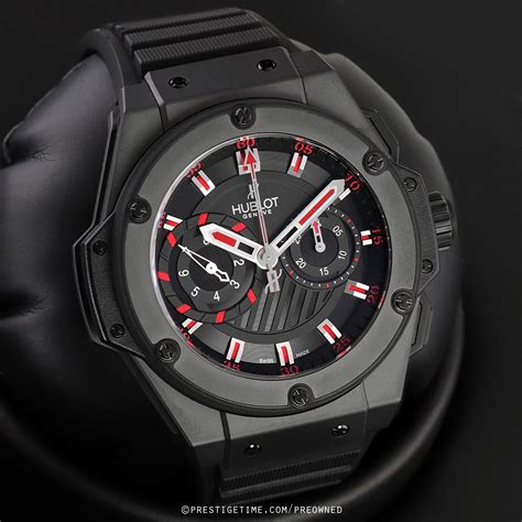 hublot king power foudroyante black magic|Hublot Black Magic .